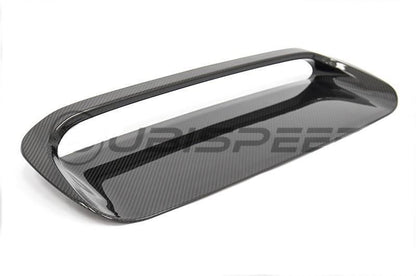 OLM LE Dry Carbon Fiber Hood Scoop Cover Subaru WRX / STI 15-21 | AXIS-15HDSCP