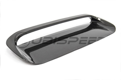 OLM LE Dry Carbon Fiber Hood Scoop Cover Subaru WRX/STI 15-21 | AXIS-15HDSCP