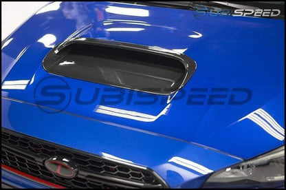 OLM LE Dry Carbon Fiber Hood Scoop Cover Subaru WRX/STI 15-21 | AXIS-15HDSCP