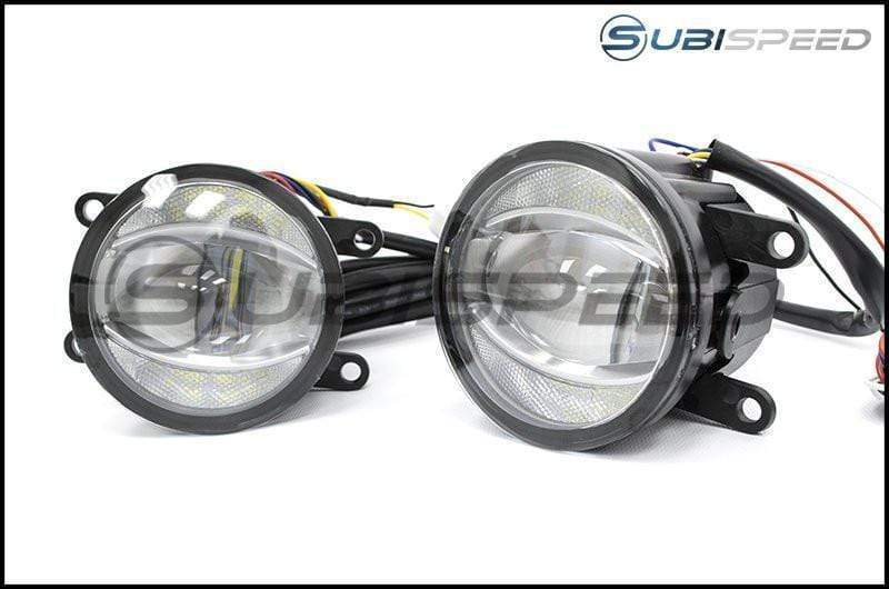 OLM Vision+ DRL Gen 2 Fog Light Housings Subaru WRX/STI 15-21 | -V+DRLGN2FOG