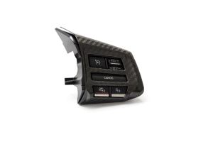OLM LE Dry Carbon Fiber Steering Wheel Covers - 2015 WRX / 2015 STI | AXIS-15WRXSTR