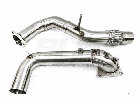 PLM Power Driven 3-inch Downpipe & Front Pipe Combo Honda Civic Type R 2017+ FK8 | PLM-HFK8-DP-KIT