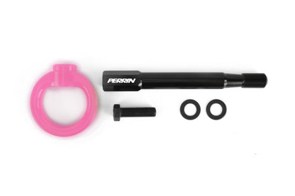Perrin 13-22 BRZ / 13-16 FRS / 17-21 GT86 / 2022 GR86 Rear Tow Hook Hyper Pink | PSP-BDY-255HP