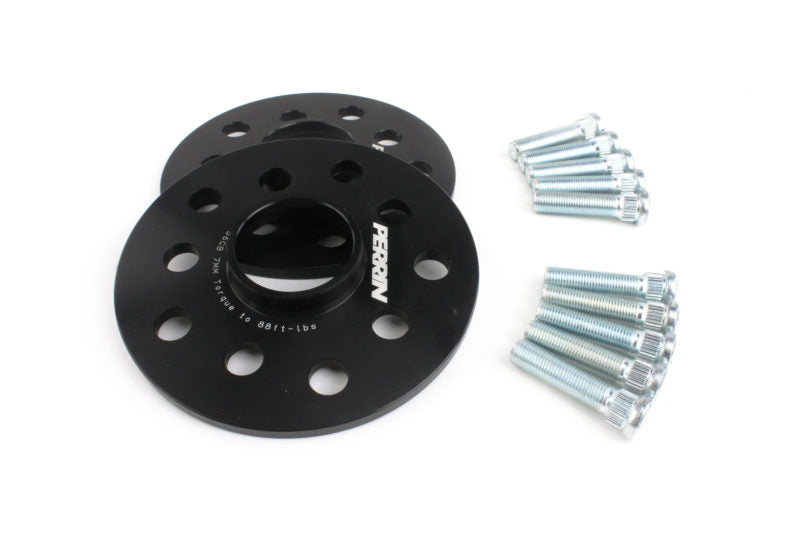 Perrin 15-22 WRX/ 05-21 STI/ 15-22 Outback/ 15-22 Legacy/ 19-22 Forester 7mm Wheel Spacers Black | PSP-WHL-107BK