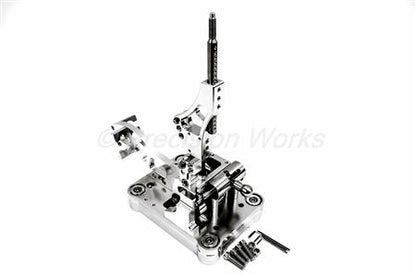 PLM Precision Works Fully Adjustable Billet Shifter Combo Package Honda Civic EM ES 2001-2005 / Acura RSX DC5 2002-2005 | PW-SHIFTER-PLATE-LOCKOUT