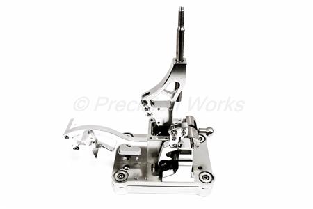 PLM Precision Works Fully Adjustable Billet Shifter Combo Package Honda Civic EM ES 2001-2005 / Acura RSX DC5 2002-2005 | PW-SHIFTER-PLATE-LOCKOUT