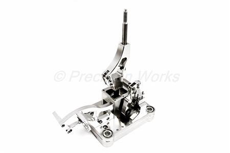 PLM Precision Works Fully Adjustable Billet Shifter Combo Package Honda Civic EM ES 2001-2005 / Acura RSX DC5 2002-2005 | PW-SHIFTER-PLATE-LOCKOUT