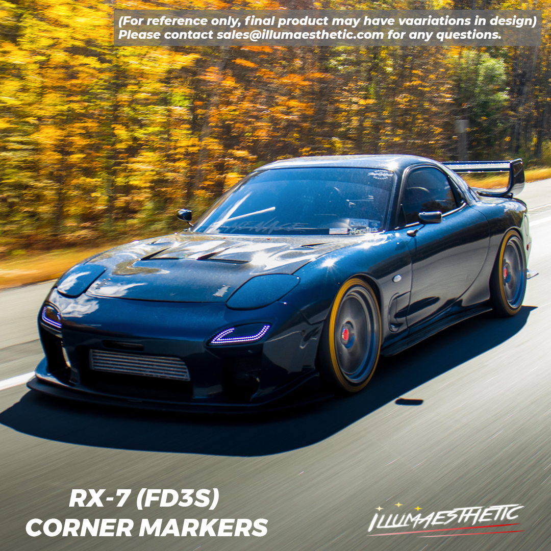 Mazda RX-7 | FD3S - Complete Corner Marker DIY Kit