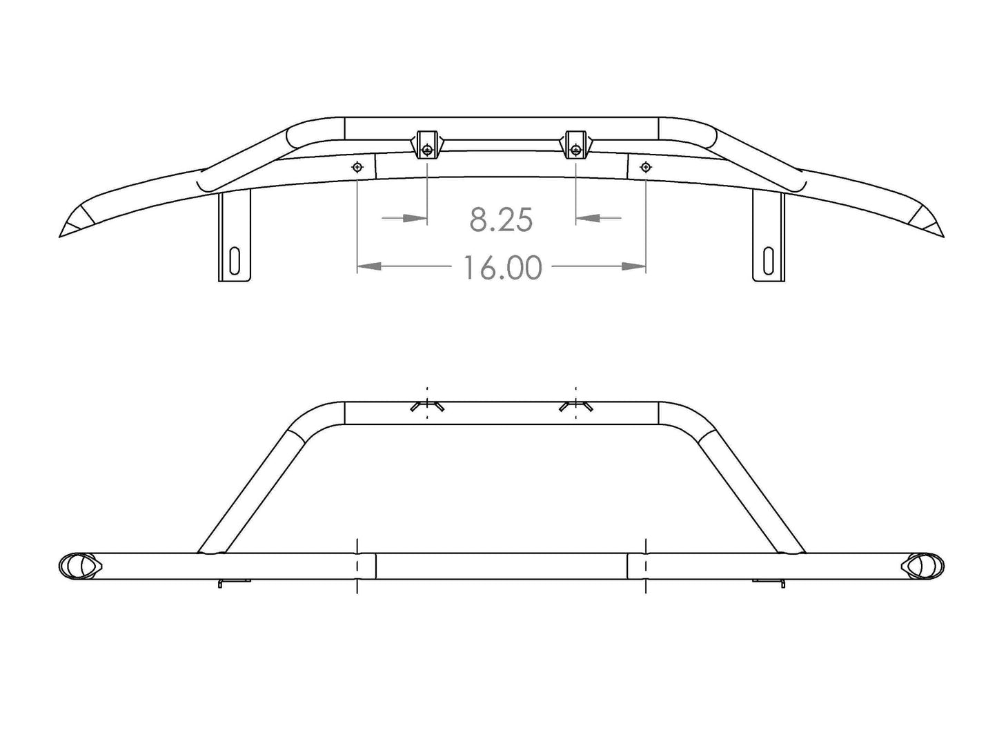 Rally Innovations Light Bar 2006-2007 Subaru Impreza WRX/RS/STi | SU-GDC-RLB-01