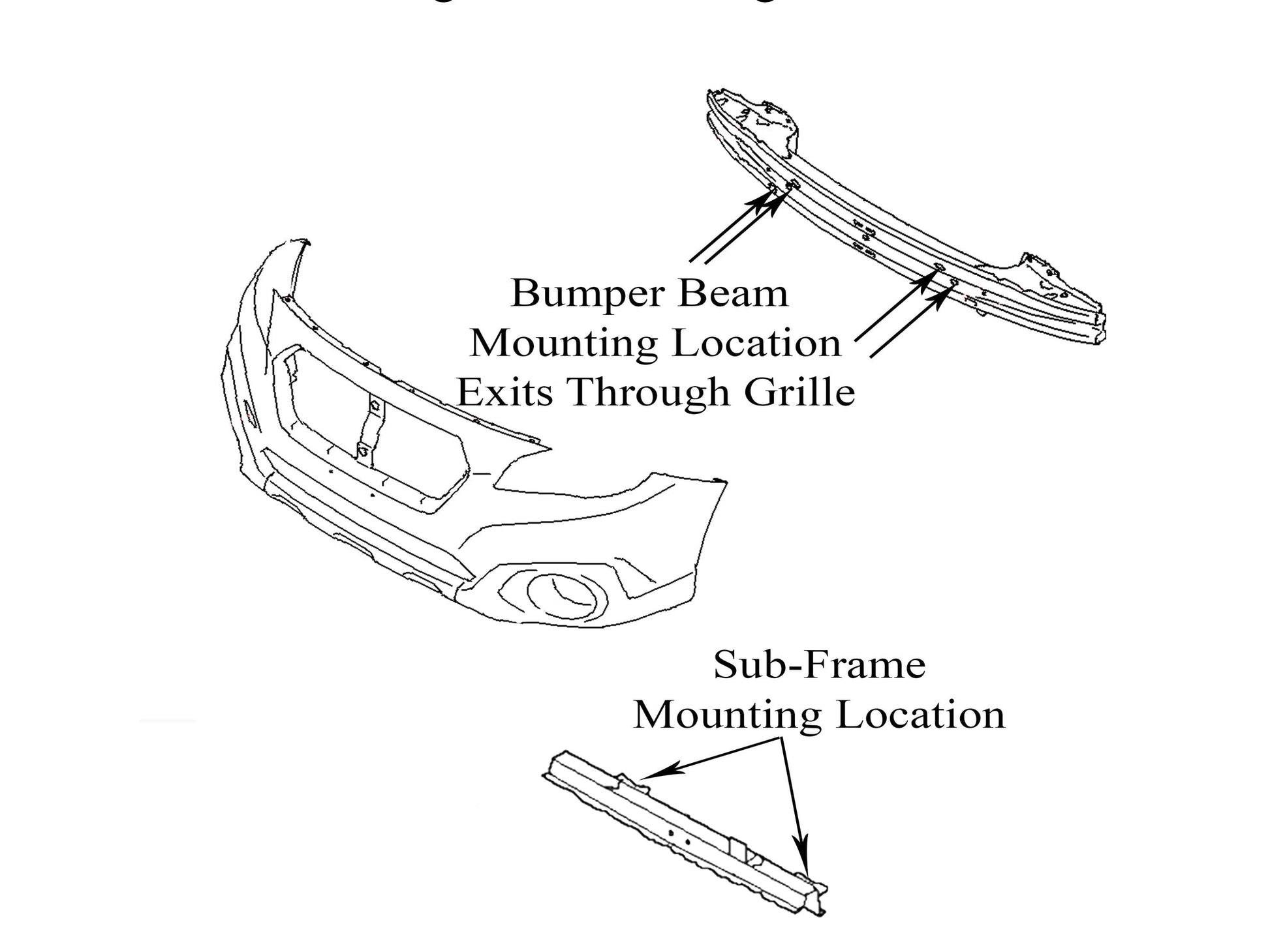 Rally Innovations Light Bar 2015+ Subaru Outback | SU-GSA-RLB-01