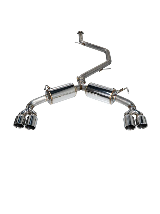 Remark Catback Exhaust Quad-Exit Stainless Steel Tip Toyota corolla Hatchback | RK-C4063T-01