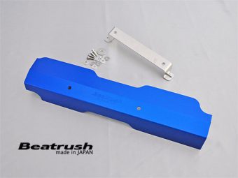 Beatrush  08-14 WRX / 08-21 STI Aluminum Pulley Cover Blue | S146020PCA