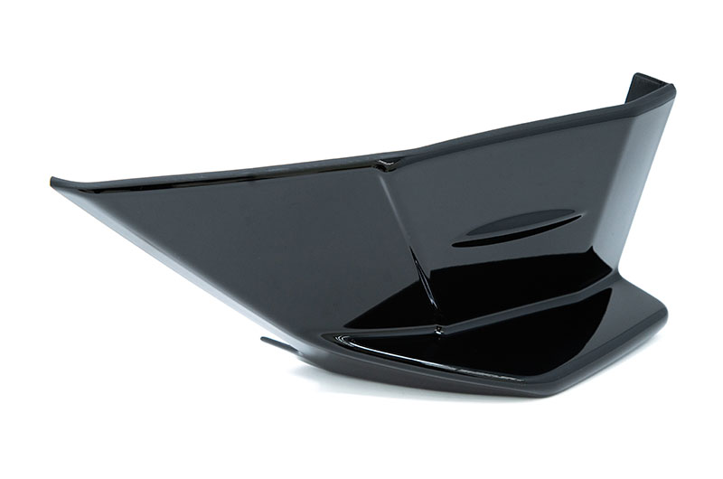 STI 2022+ BRZ Rear Side Under Spoiler Crystal Black Silica | SG517CC200