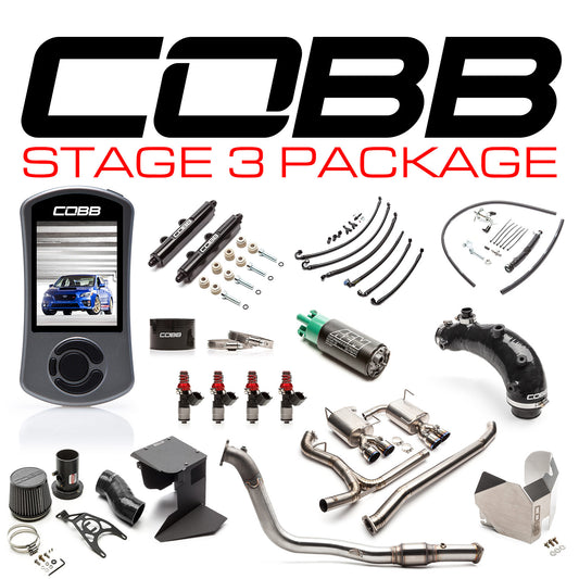 Cobb Titanium Stage 3 Power Package Subaru STI 15-2018 | SUB0041030TI-BK