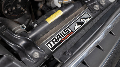 TRAILS by GrimmSpeed Radiator Shroud BLACK - Subaru 13-17 Crosstrek | TBG114030.1