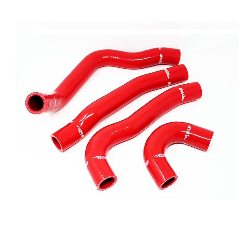 Torque Solution Silicone Radiator Hose Kit Mitsubishi Evo X 2008-2015 | TS-EVX-434RD