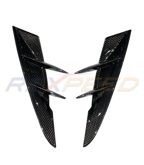 Rexpeed 2020+ Supra GR Dry Carbon Front Canards | TS102