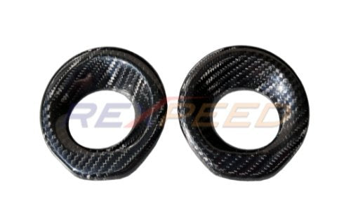 Rexpeed 2020+ Supra GR Dry Carbon Door Audio Speaker Covers (2pcs) Gloss | TS65