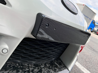 Rexpeed 2020+ Supra GR Dry Carbon License Plate Bracket | TS66 | TS66M