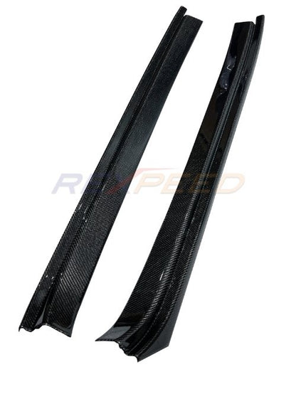 Rexpeed 2020+ Supra GR Carbon Fiber Door Sill Plate (Matte) | TS75M