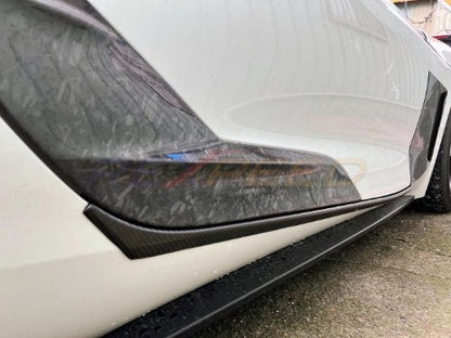 Rexpeed 2020+ Supra GR Carbon Fiber Door Sill Plate (Gloss) | TS75