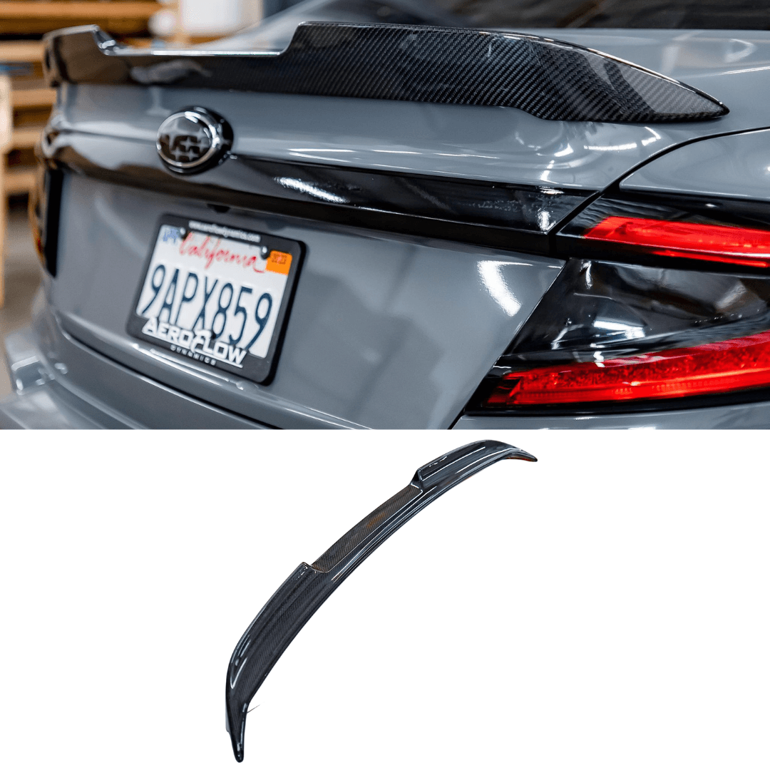 AeroFlowDynamics 22-24 Subaru WRX Carbon Duckbill Spoiler V1