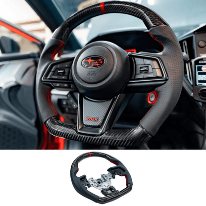 AeroFlowDynamics 22-24 Subaru WRX Carbon Fiber Steering Wheel