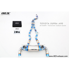 RES Valvetronic Catback Exhaust - 2019+ Toyota Supra GR A90/A91