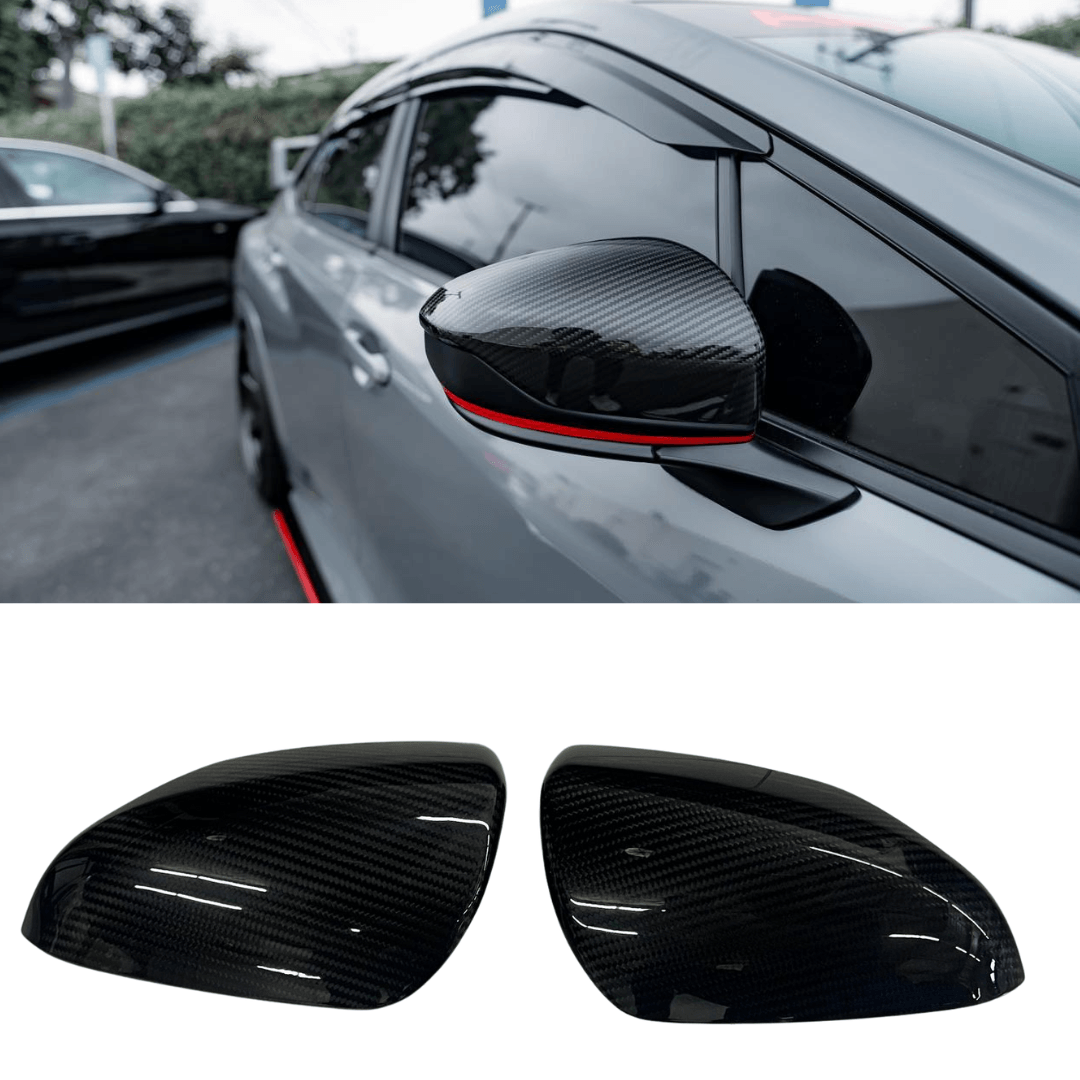 AeroFlowDynamics 22-24 Subaru WRX Carbon Fiber Mirror Caps (Direct Replacement)