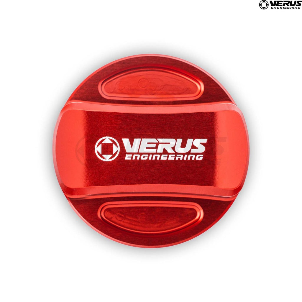Verus Engineering 20-22 Supra Gas Cap Cover Anodized Red | A0269A-RED