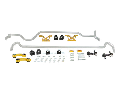 Whiteline 04-07 WRX Sedan Front and Rear 24mm Adjustable Sway Bar Kit | BSK007M