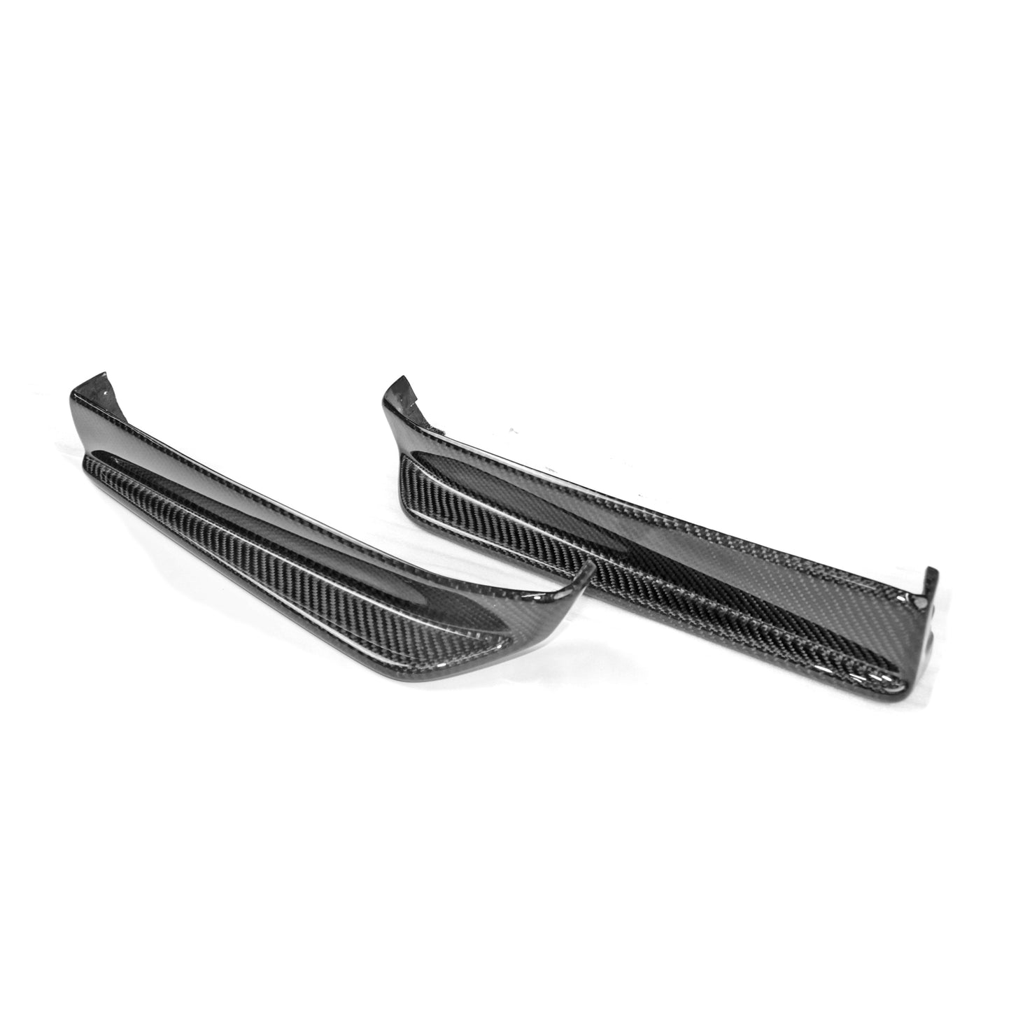 JDMuscle 2015-21 WRX/STI Carbon Fiber Rear Spats - STI Style