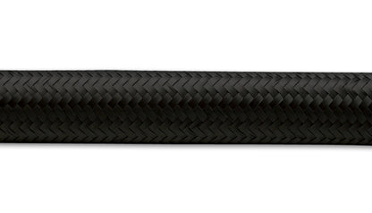 Vibrant 8 AN 20ft Roll of Black Nylon Braided Flex Hose Universal | 11978