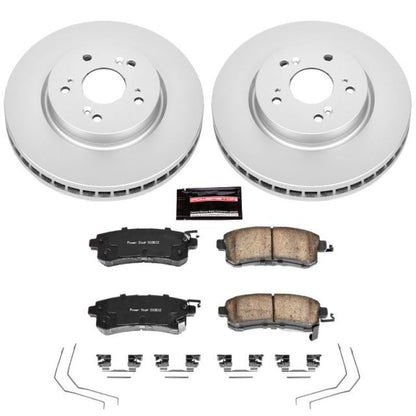 Power Stop Front Z17 Evolution Geomet Coated Brake Kit Honda Crosstour 2012-2015 / CR-V 2012-2016 | CRK5432