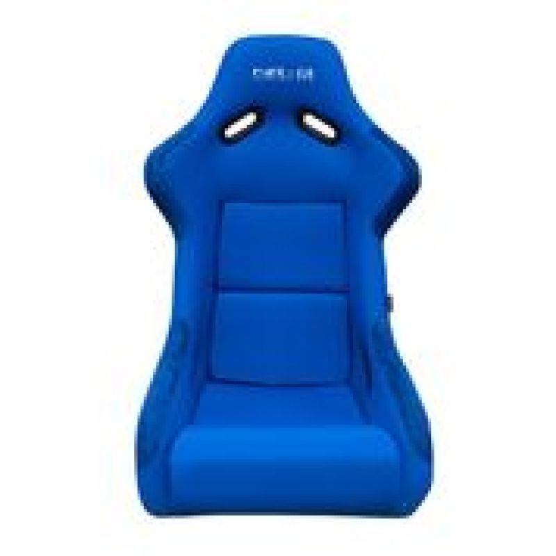 NRG FRP Bucket Seat | Blue Cloth - Large