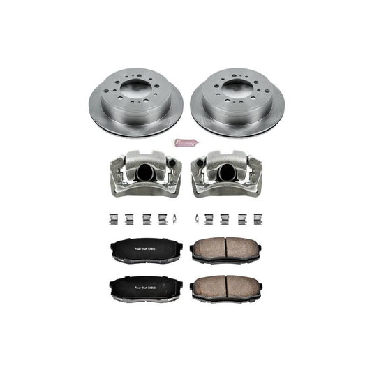 Power Stop Rear Z17 Autospecialty Brake Kit w/ Calipers Toyota Sequoia 2008-2015 / Tundra 2007-2015 | KCOE3073