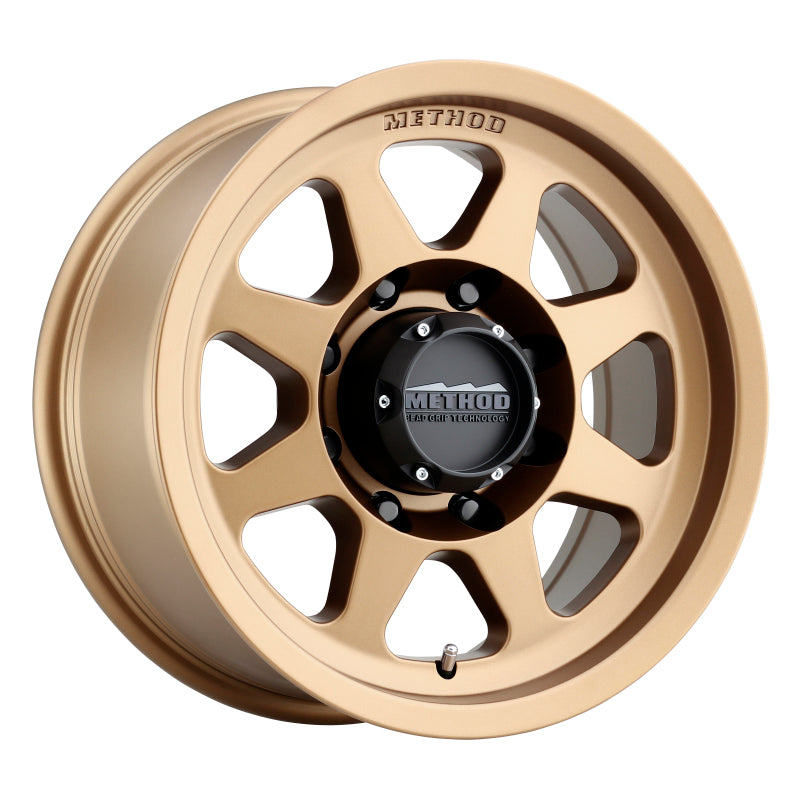 Method MR701 17x9 -12mm Offset 8x170 130.81mm CB Method Bronze Wheel