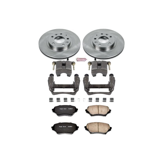 Power Stop Front Autospecialty Brake Kit w/ Calipers Mazda MX-5 Miata 2006-2015 | KCOE4659