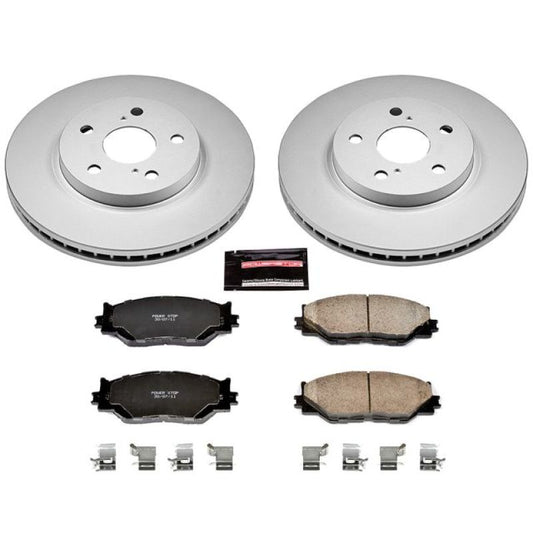 Power Stop Front Z17 Evolution Geomet Coated Brake Kit Lexus IS250 2006-2015 | CRK2406