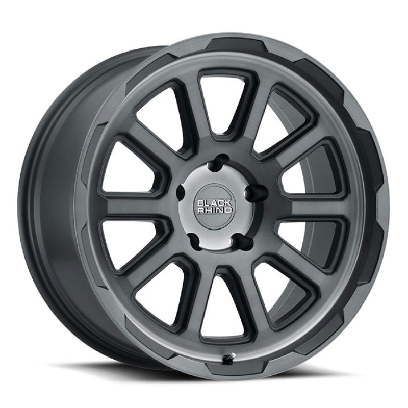 Black Rhino Chase 20x8.5 5x114.3 ET10 CB 76.1 Brushed Gunmetal Wheel