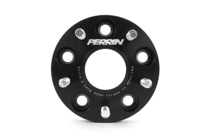 PERRIN Wheel Spacer Set 5x114.3 20mm Honda Civic SI 2017+ | PHP-WHL-020BK