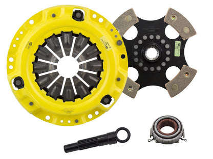 ACT XT/Race Rigid 4 Pad Clutch Kit Toyota Corolla 1986-1991 / MR2 1985 / Paseo 1992-1998 / Tercel 1991-1998 | TL2-XTR4