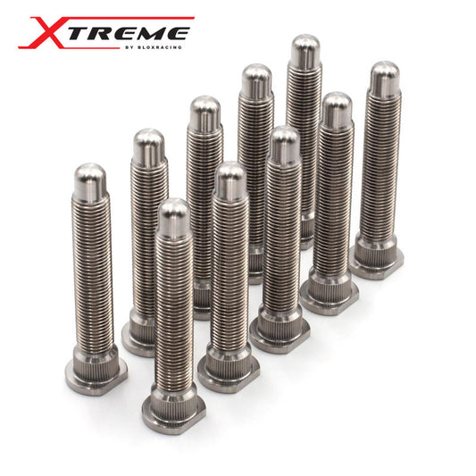 BLOX Racing Set of 10 Xtreme Titanium Wheel Studs 12 x 1.25mm Subaru WRX 2008+ / STi 2008+ | BXAC-00181