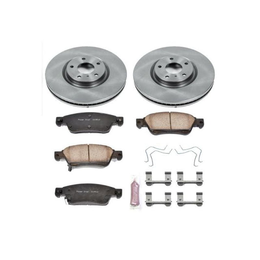 Power Stop Front Autospecialty Brake Kit Infiniti G35 20074-2008 / G37 2008-2013 / Q60 2014-2015 | KOE3022