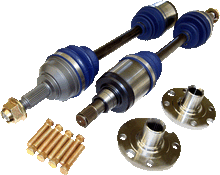 Driveshaft Shop HONDA EG/EK | with ABS hubs B-Series 600HP Level 3.9 Axle/Hub Kit