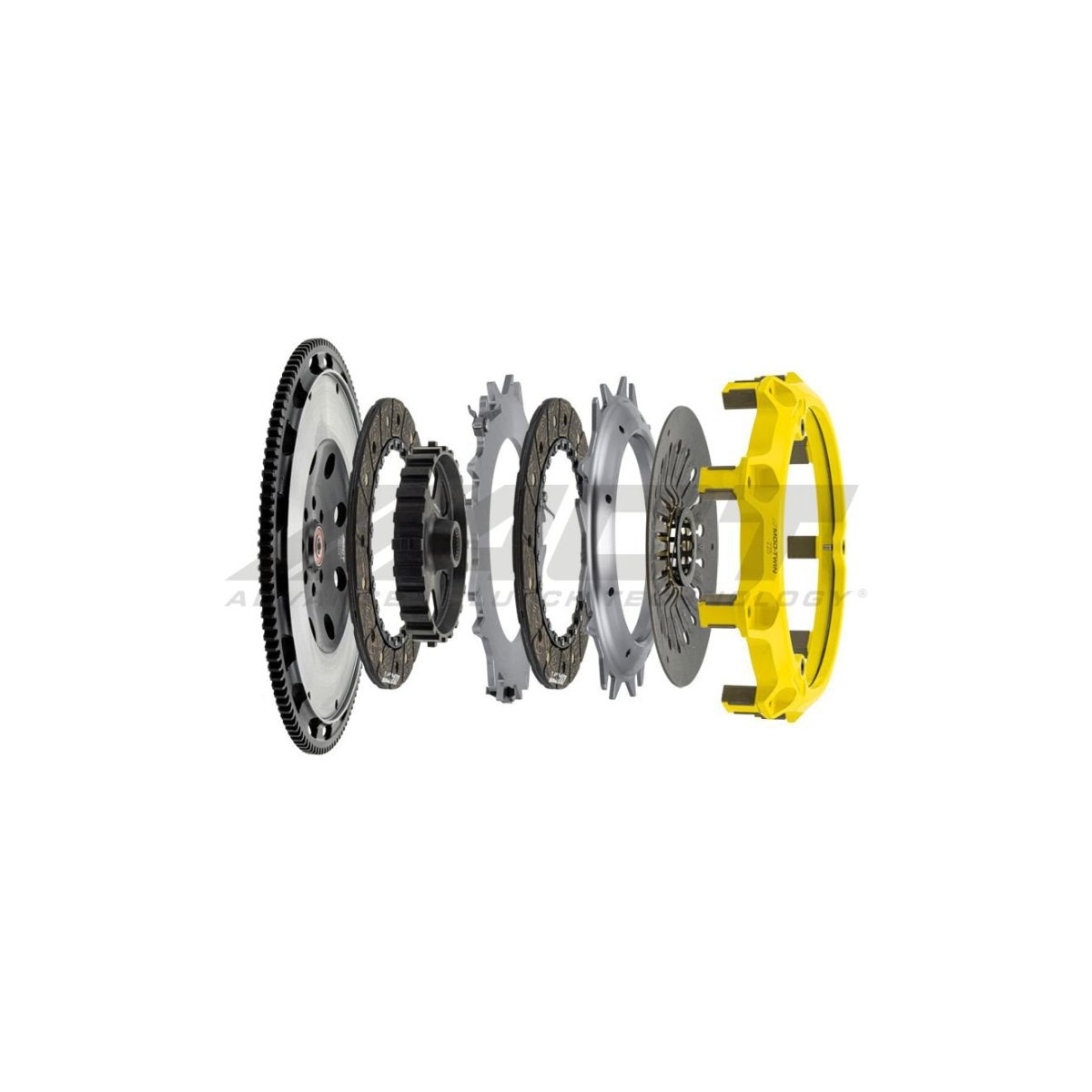 ACT 04-21 STI Mod Twin 225 Heavy Duty Rigid Street Twin Disk Clutch Kit | T1S-S07 - JDMuscleClutchesactT1S-S07