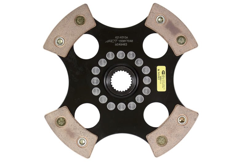ACT 4 Pad Rigid Race Disc Honda Civic Si 2002-2015 / RSX 2002-2006 / Accord 2003-2012 / TSX 2004-2014 | 4214010A - JDMuscleClutch Replacement Partsact4214010A