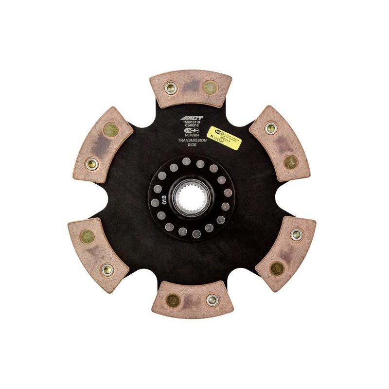 ACT 6 Pad Rigid Race Disc multiple Subaru fitment including 2004-2020 STI | 6240018 - JDMuscleClutch Replacement Partsact6240018