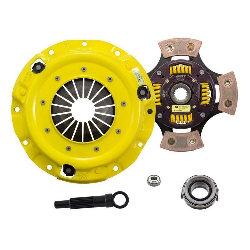 ACT HD/Race Sprung 4 Pad Clutch Kit Mazda 2 2011-2014 (ZM9-HDG4)-actZM9-HDG4-ZM9-HDG4-Clutches-ACT-JDMuscle