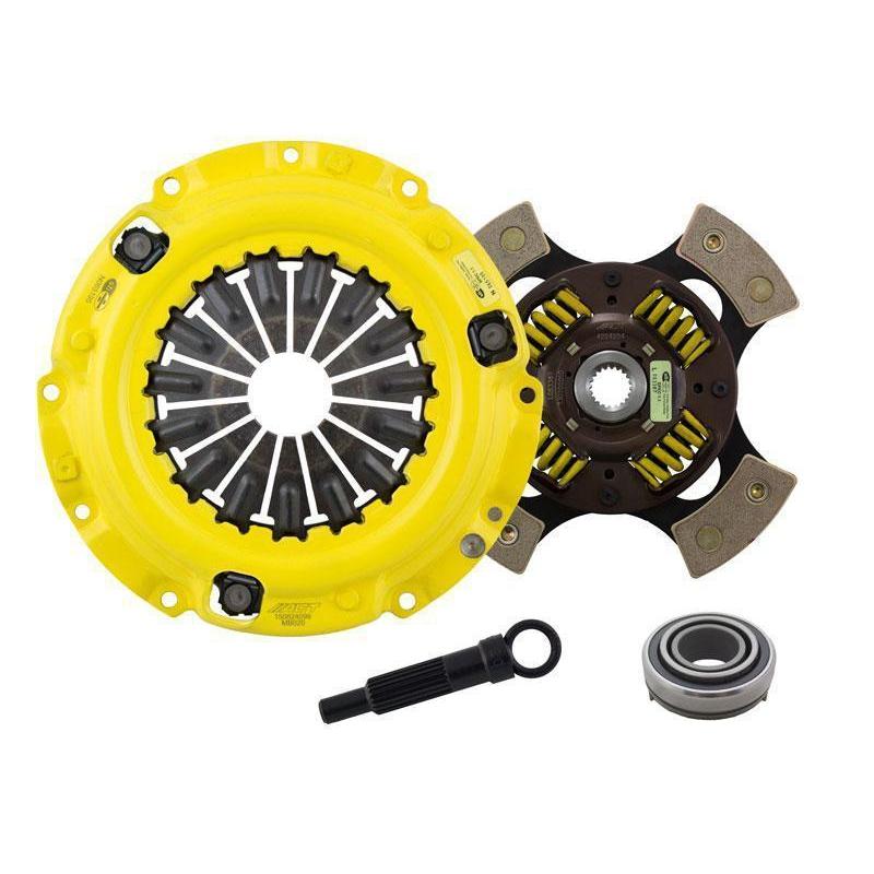 ACT HD/Race Sprung 4 Pad Clutch Kit Mitsubishi Lancer Ralliart 2004-2006 (MR1-HDG4)-actMR1-HDG4-MR1-HDG4-Clutches-ACT-JDMuscle